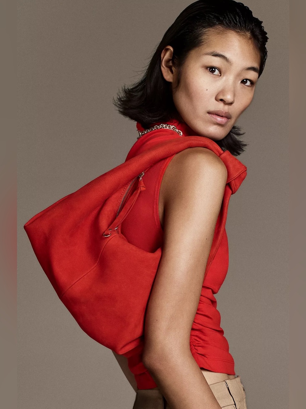 Knotted Slouchy Bag By Anthropologie